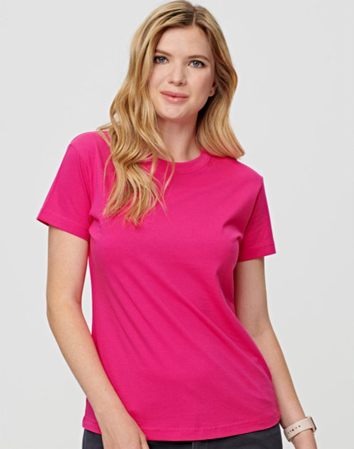 Ladies Solid T-Shirts